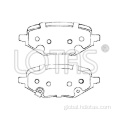 Car Brake Set disc Brake Pad Set for Taotao Manufactory